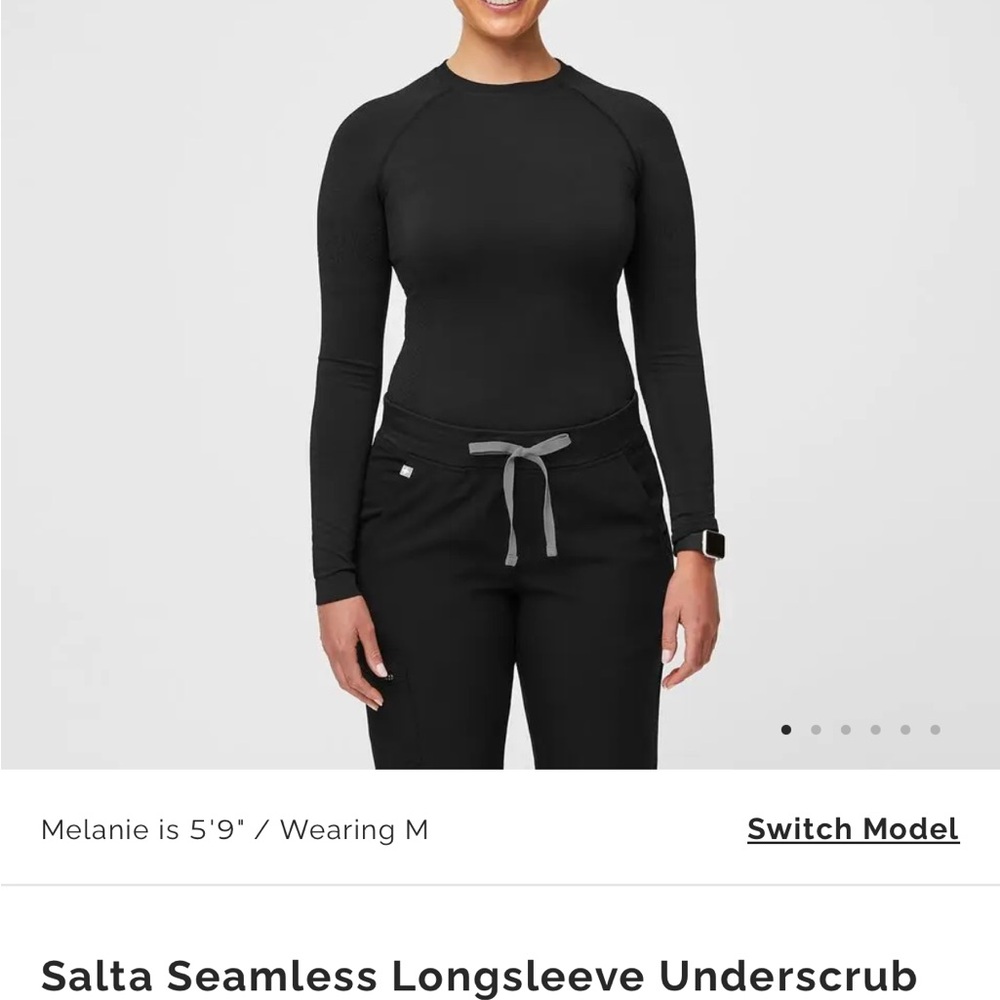 Figs Salta Seamless Longsleeve Underscrub